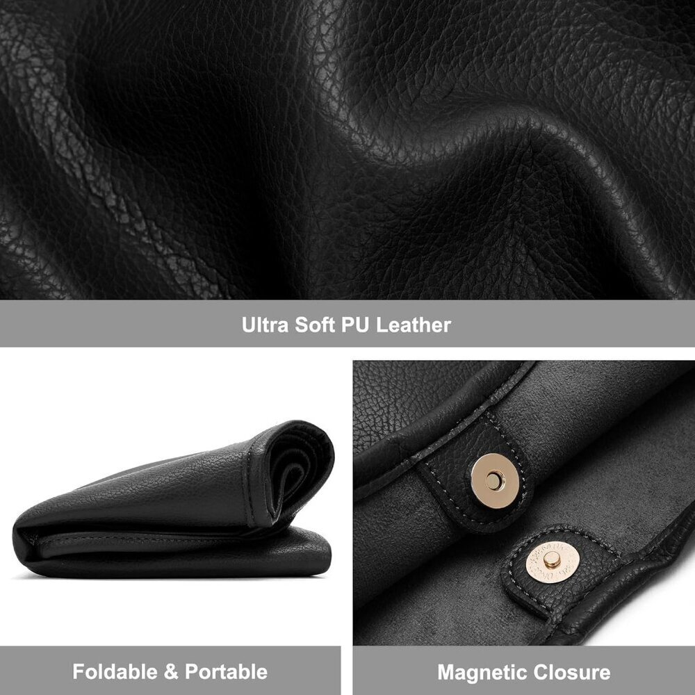Slouchy Hobo Bags for Women Soft Designer Shoulder Purses Ladies Top Handle Hand - Picture 3 of 5